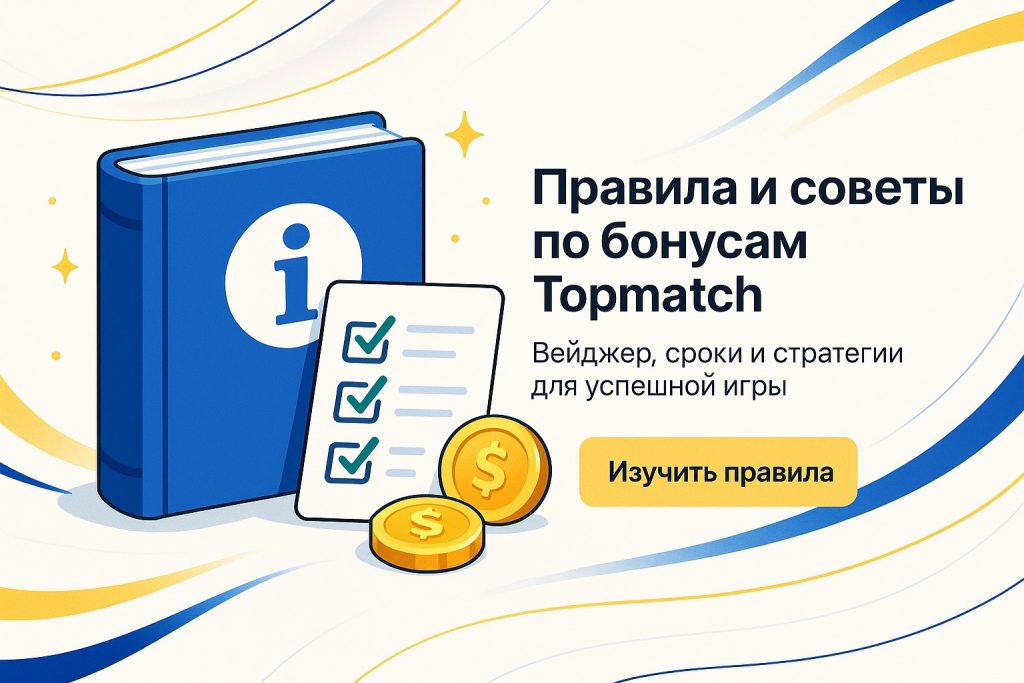 Правила и советы по бонусам Topmatch